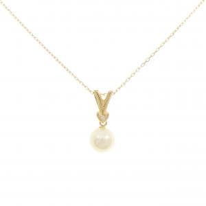 K18YG アコヤパール ネックレス 6.4mm