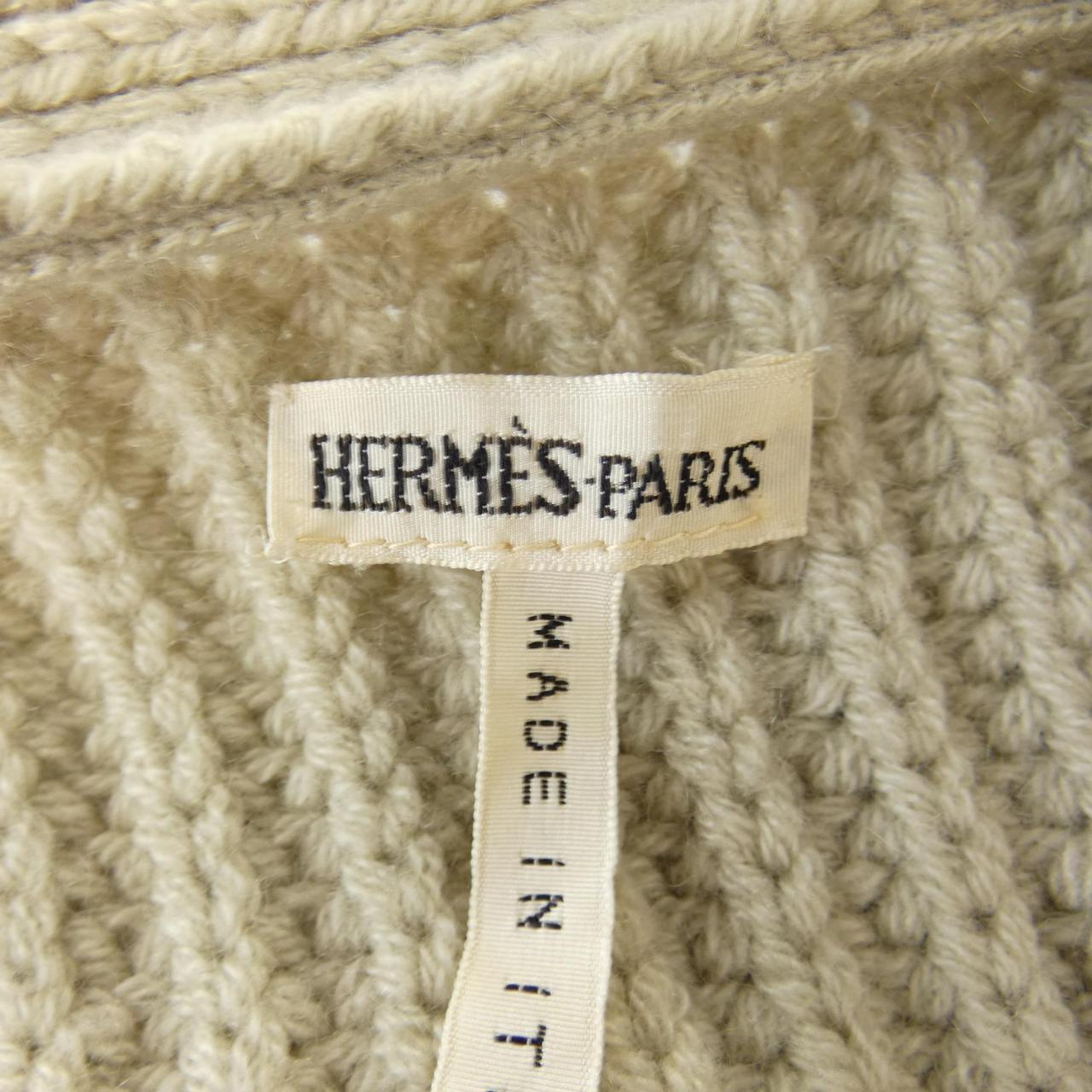 【ヴィンテージ】エルメス HERMES ロングカーディガン