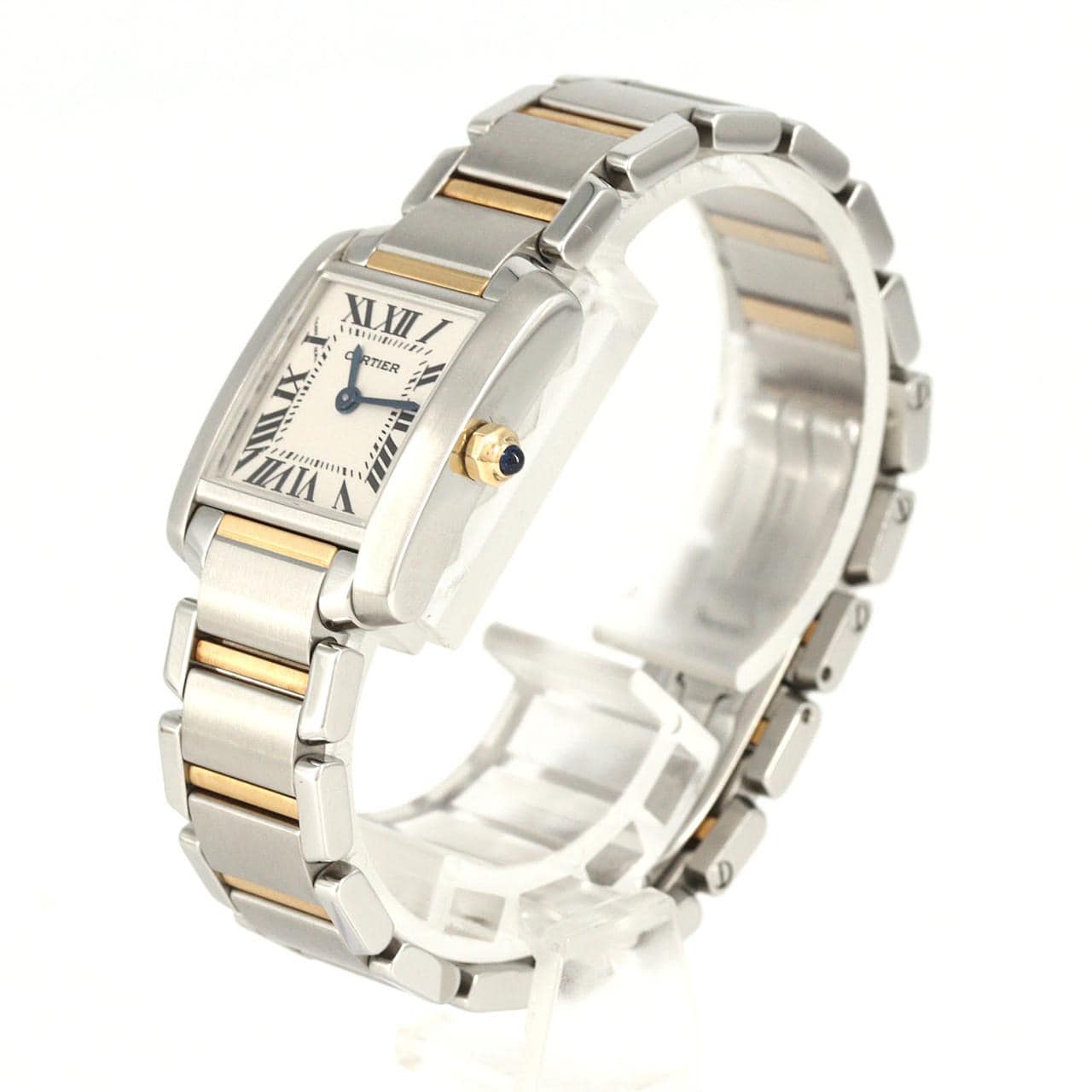 【ノーメンテナンス還元価格】カルティエ タンクフランセーズSM コンビ W51007Q4 SSxYG クォーツ