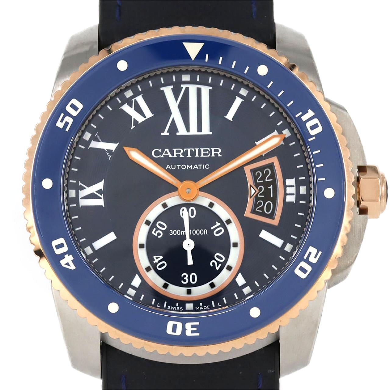 カルティエ カリブル･ドゥ･カルティエダイバー PGコンビ W2CA0008 SSxPG 自動巻