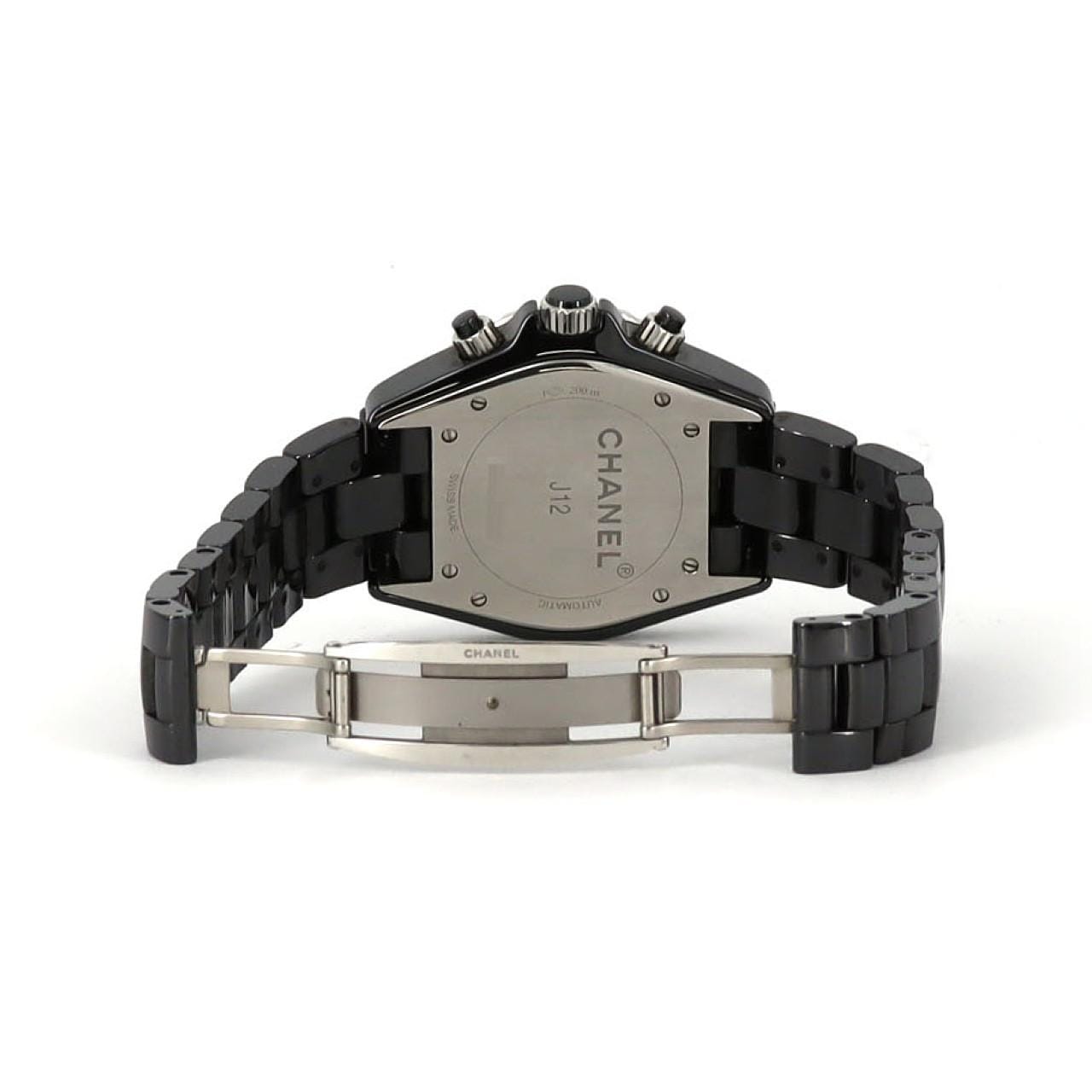 【ノーメンテナンス還元価格】シャネル J12クロノグラフ セラミック H0940 セラミック 自動巻
