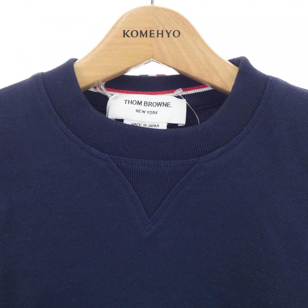 トムブラウン THOM BROWNE クラシック ループバック4BAR MJT021H スウェット