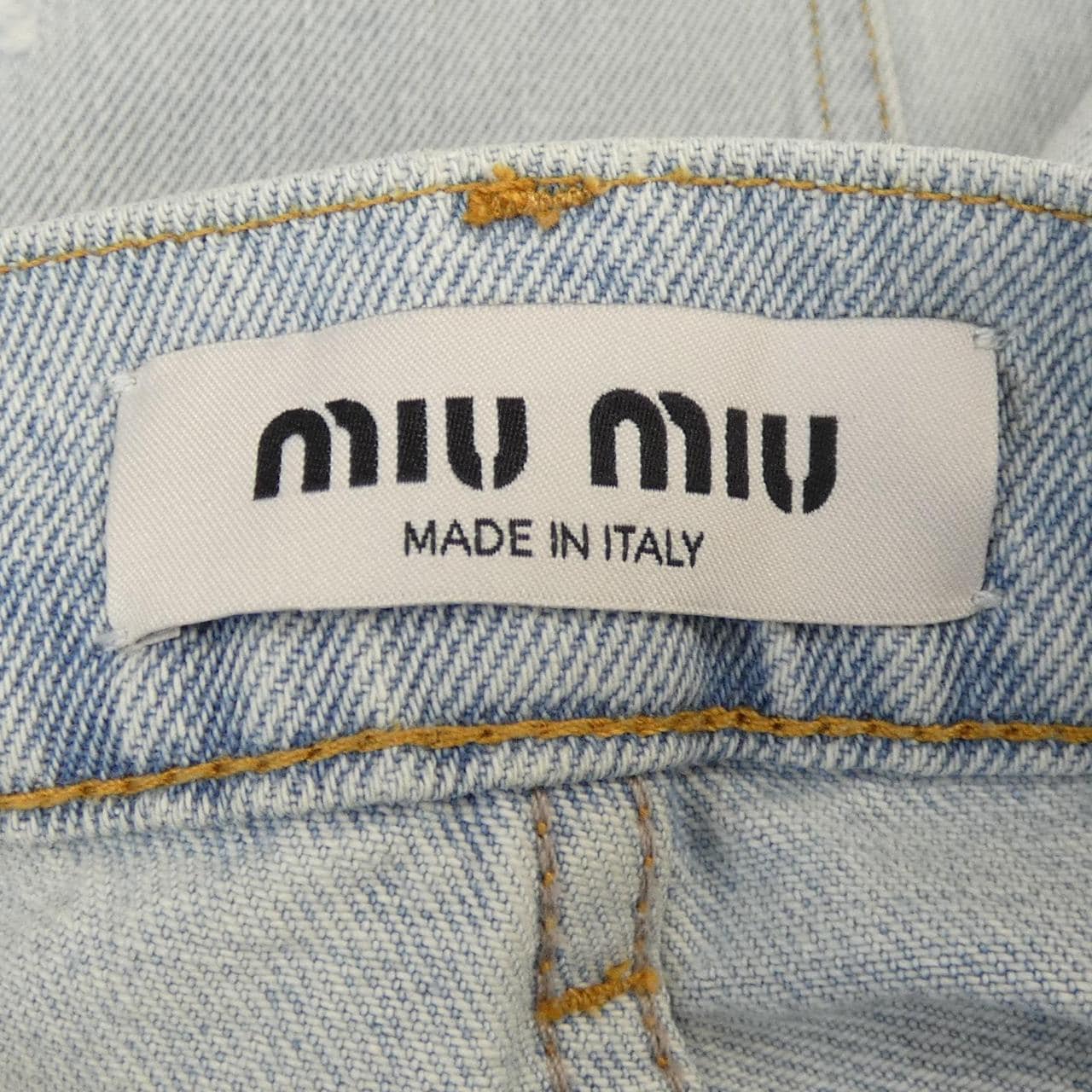 ミュウミュウ MIU MIU GWP438 11D8 ジーンズ