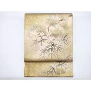 【未使用品】袋帯　友禅加工