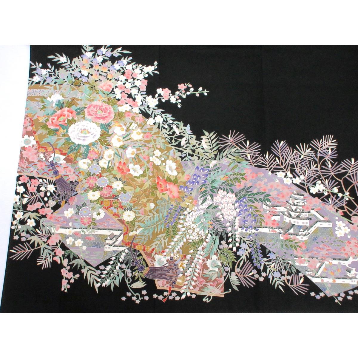 留袖　坂本末代　九曜【本加賀友禅】