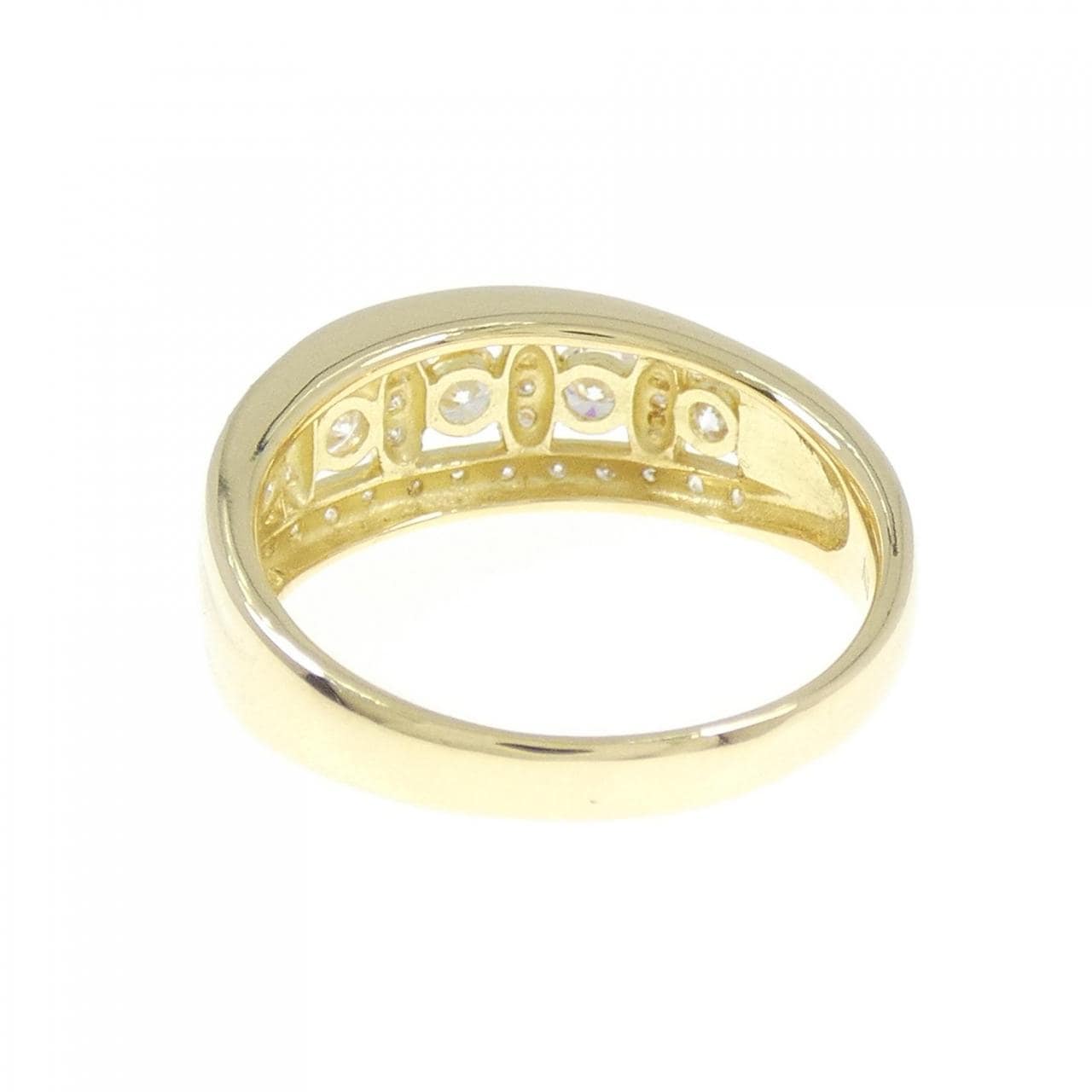 K18YG ダイヤモンド リング 0.801CT
