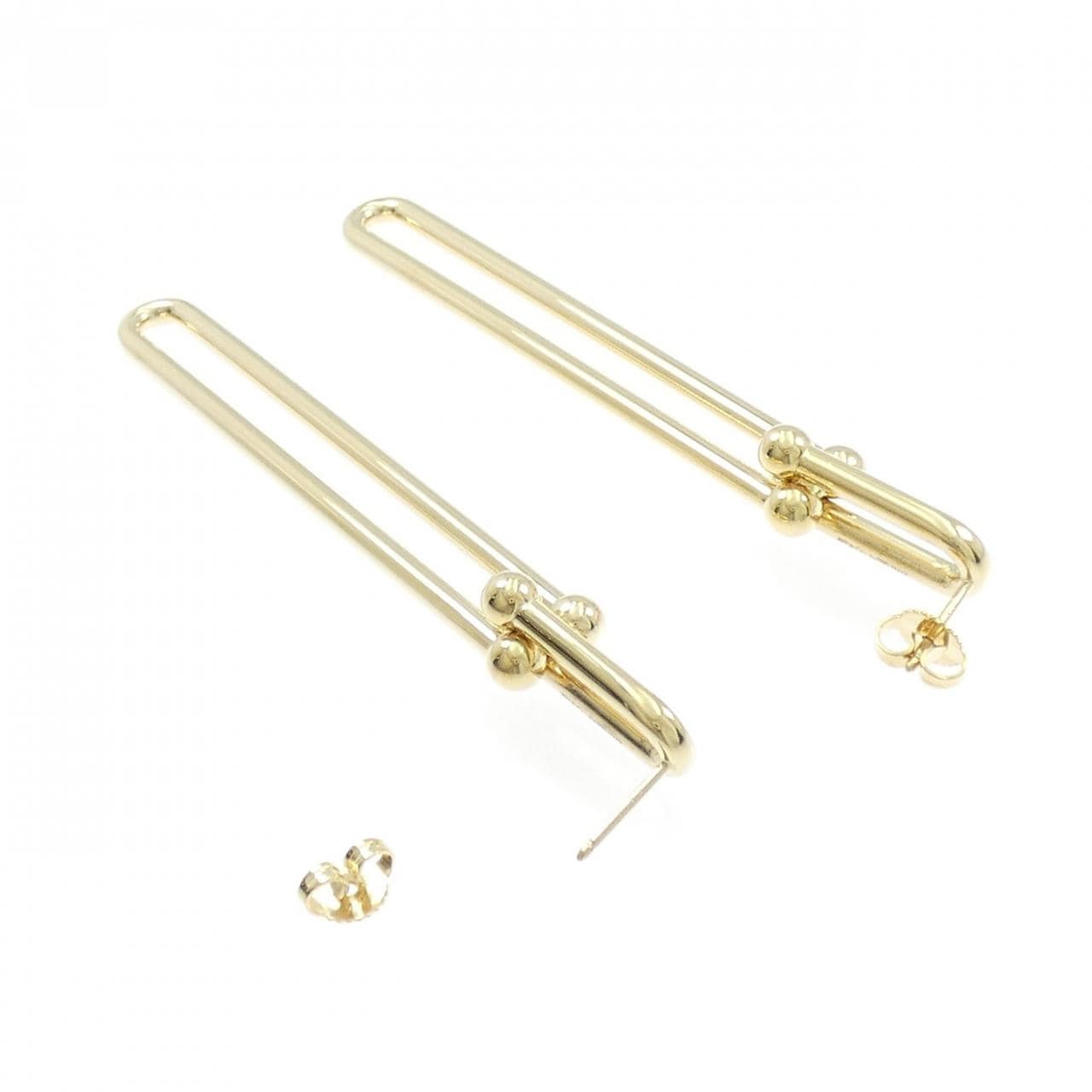 ティファニー ダブルロング リンク ピアス