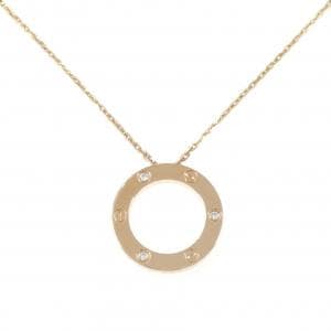 カルティエ ラブネックレス ハーフダイヤ ネックレス