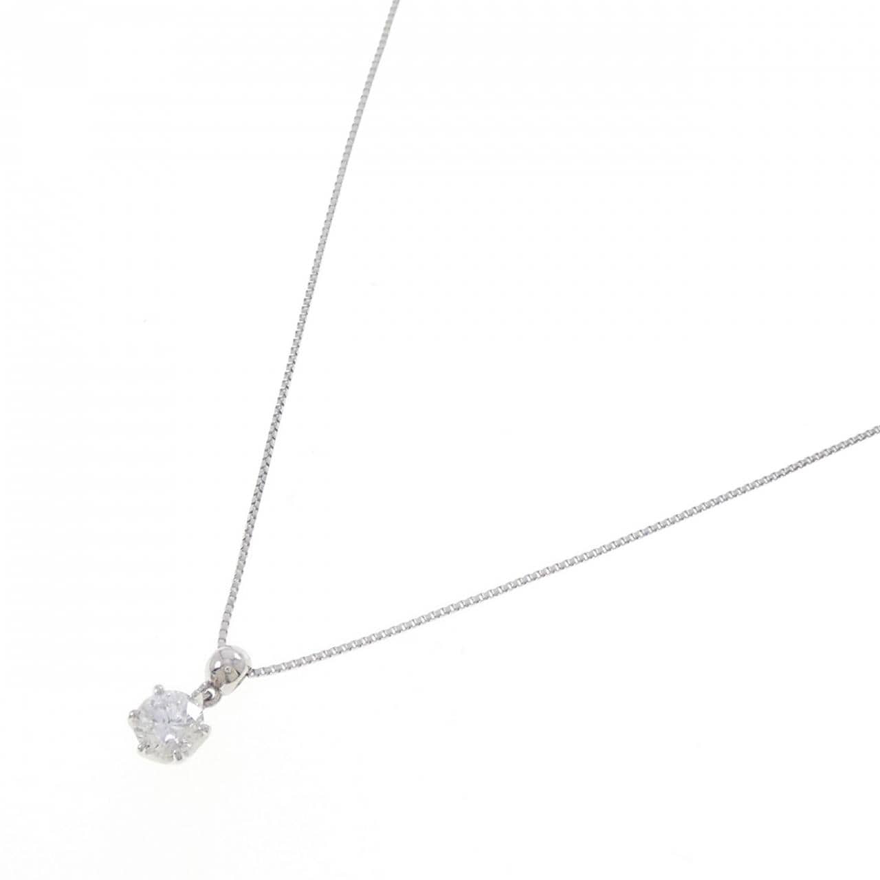 PT/PT850 ダイヤモンド ネックレス 0.310CT F SI2 Good