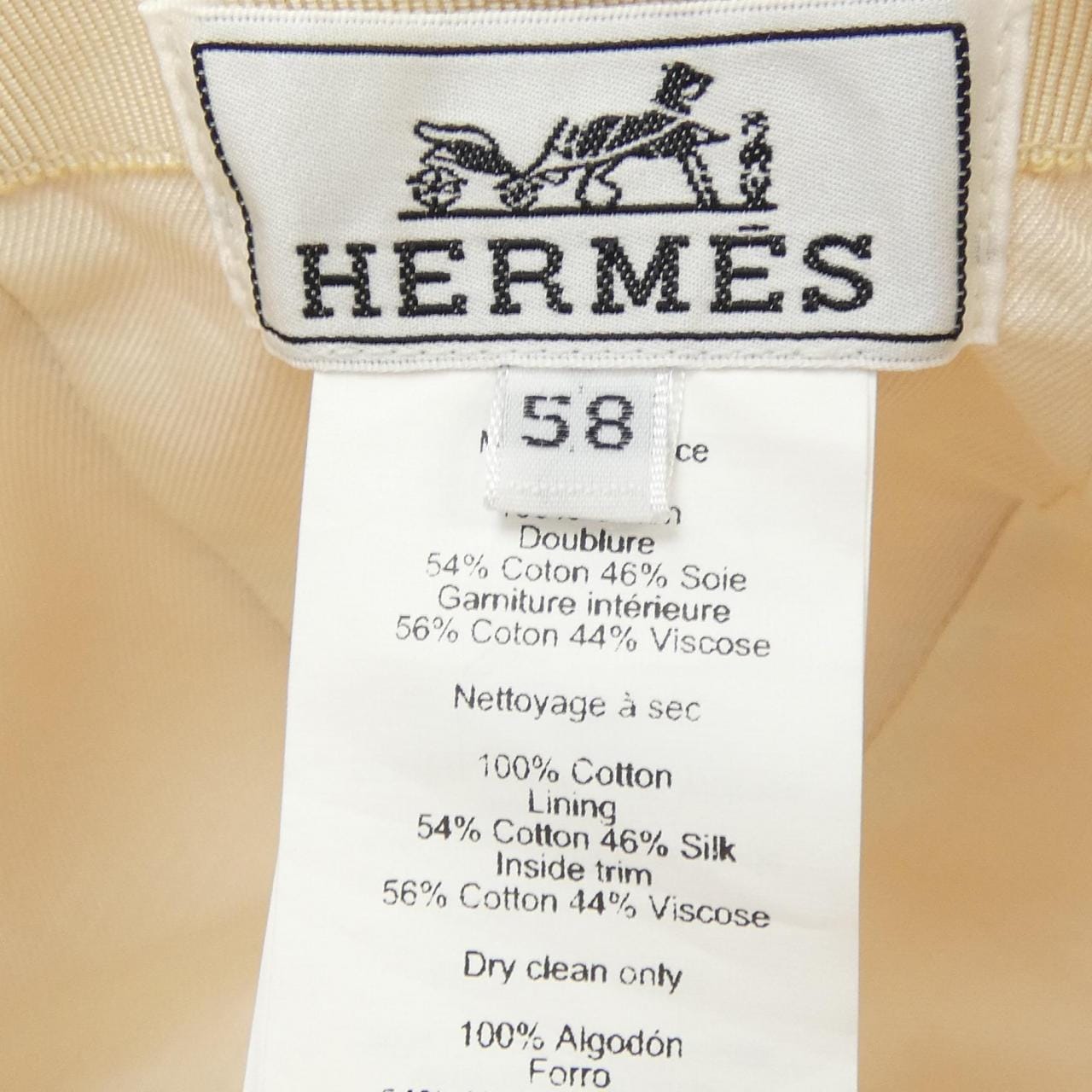 エルメス HERMES キャップ