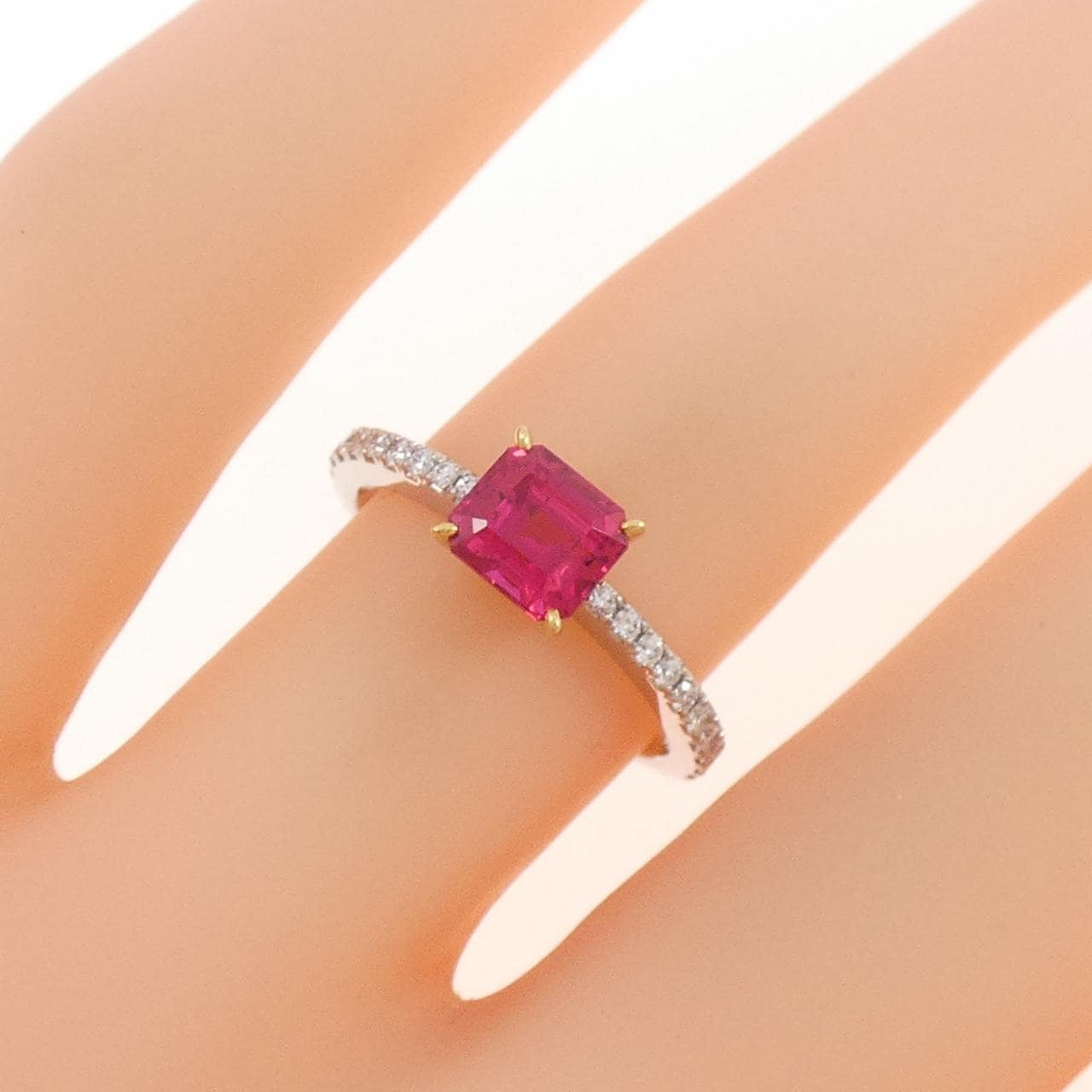 ギメル スピネル リング 0.882CT