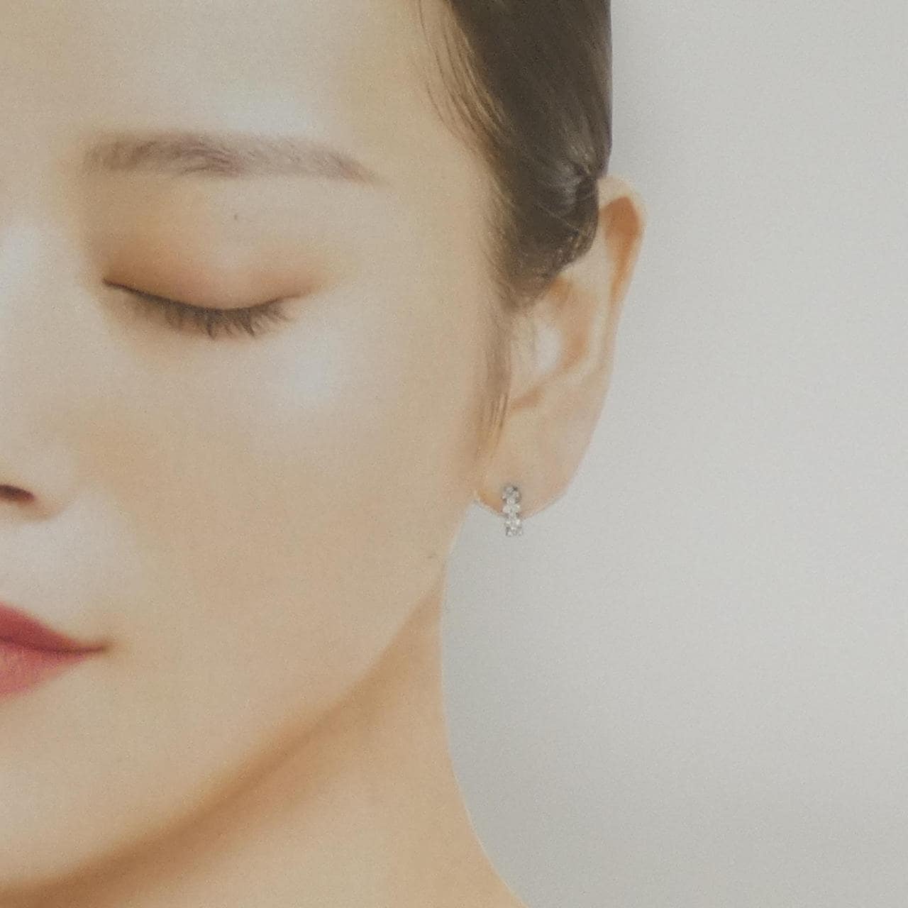 ポンテヴェキオ ダイヤモンド ピアス 0.32CT