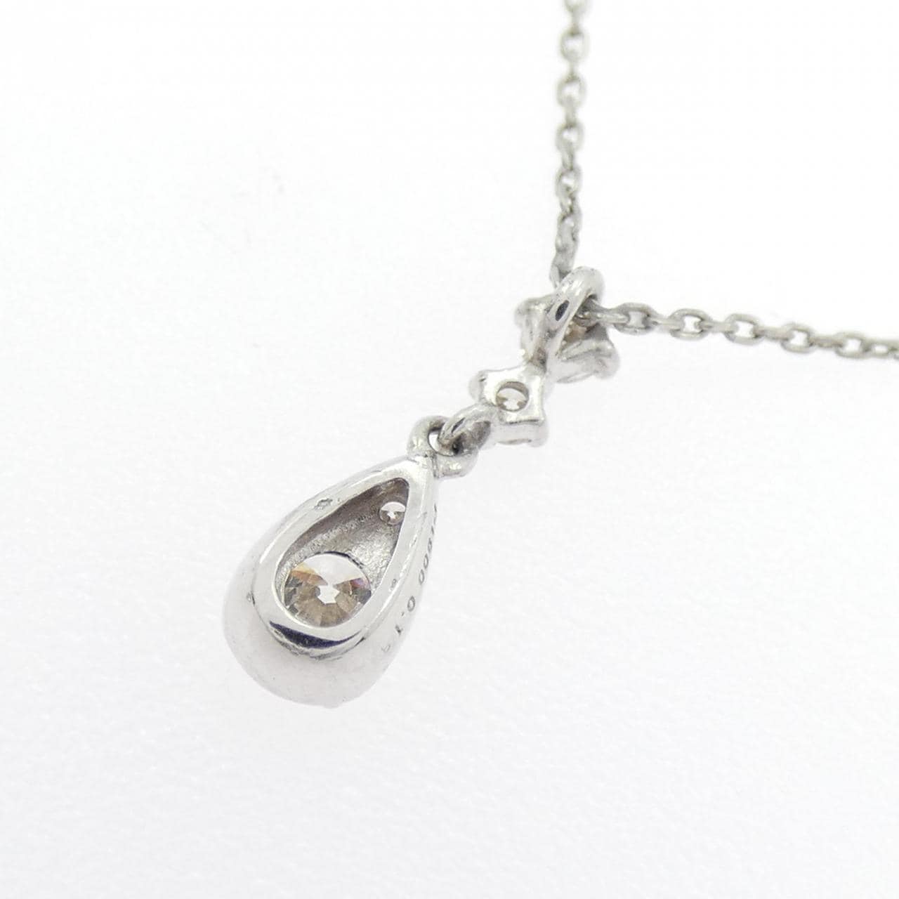 PT900/PT850 ダイヤモンド ネックレス 0.18CT