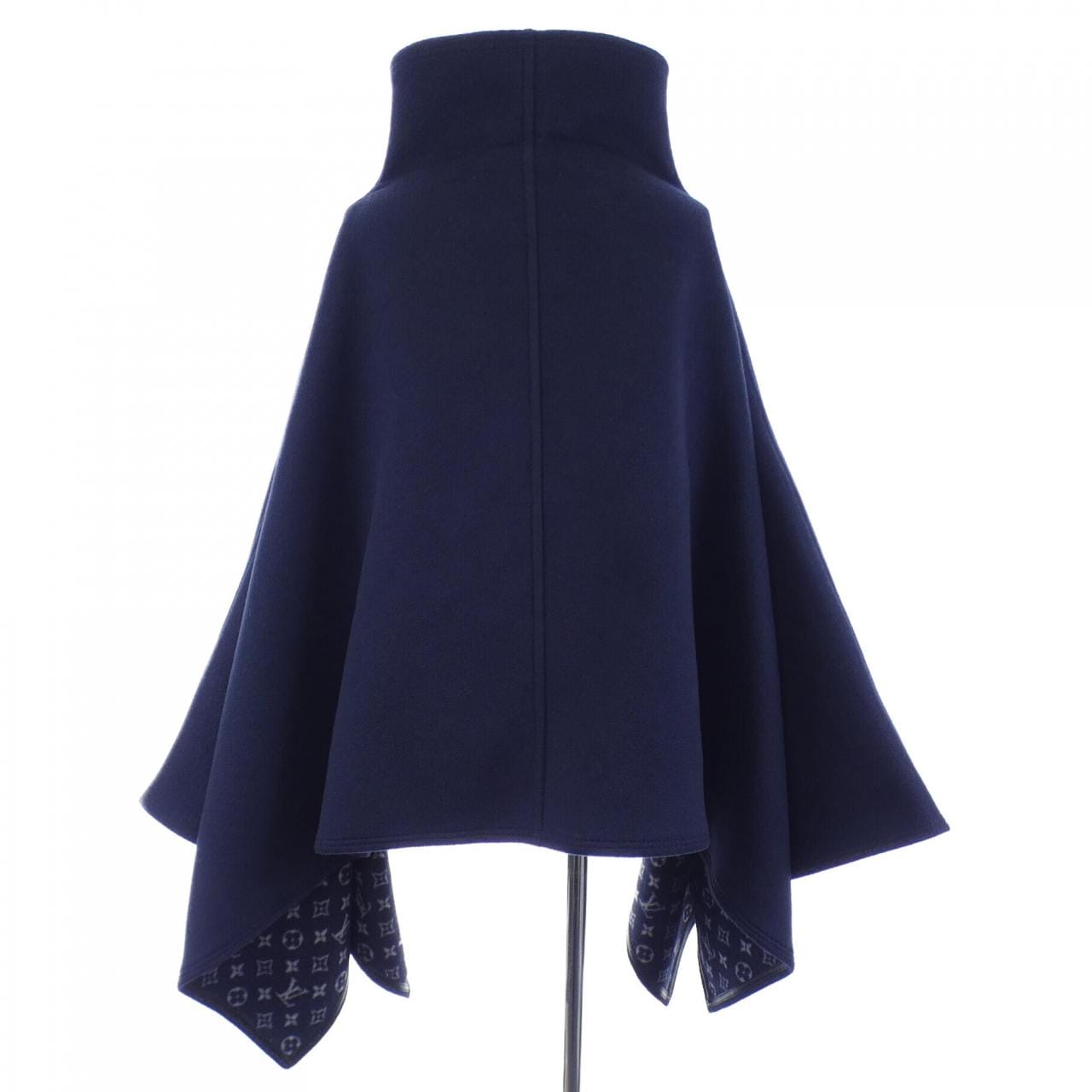 ルイヴィトン LOUIS VUITTON モノグラム インサイド ジップドケープ FFCO05QWE リバーシブル ケープ