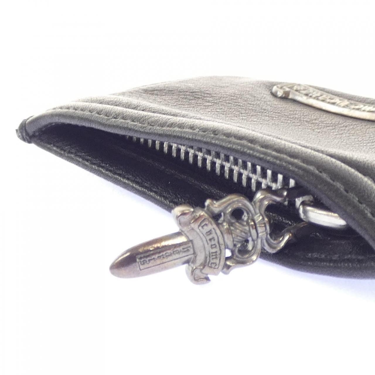 クロムハーツ CHROME HEARTS ZPR CHNG 3/4 2246 304 0915 0900 COIN CASE