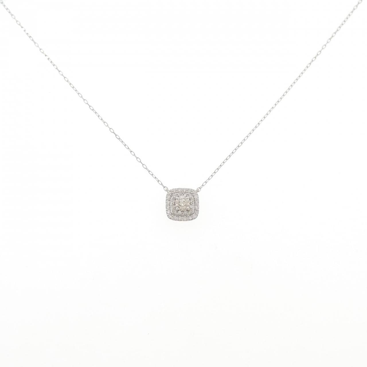 PT950/PT850 ダイヤモンド ネックレス 0.40CT