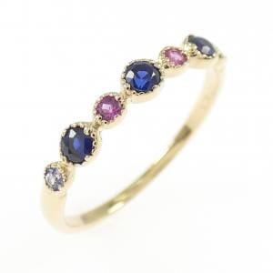 K10YG サファイヤ リング