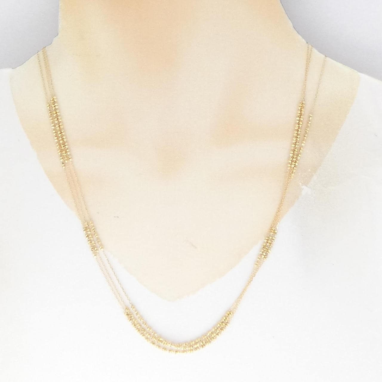 K18YG necklace