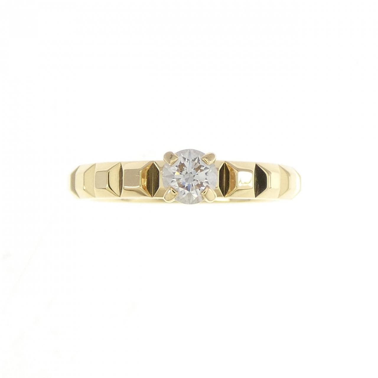 Boucheron de Paris Solitaire Ring 0.21CT D VVS2 3EXT