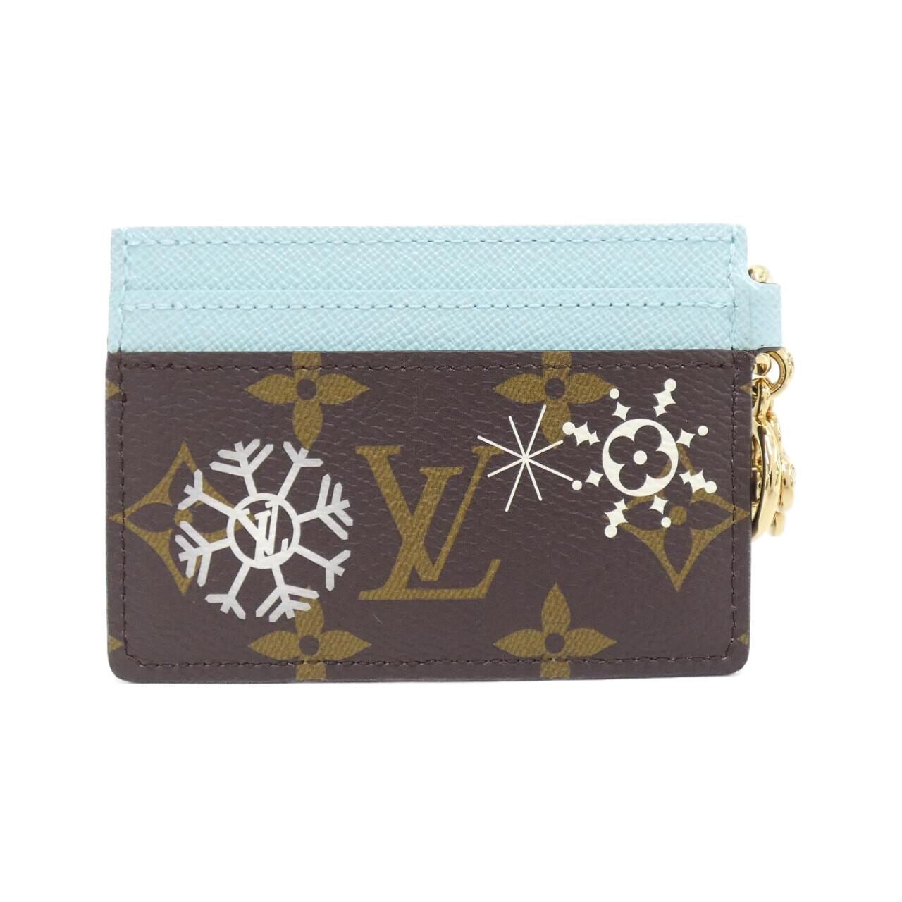 LOUIS VUITTON Monogram (Vivienne Holiday) Porte Carte LV小饰物M12227 卡片夾