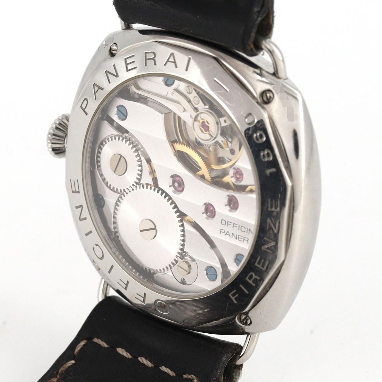 【ノーメンテナンス還元価格】パネライ ラジオミールブラックシール PAM00183 SS 手巻