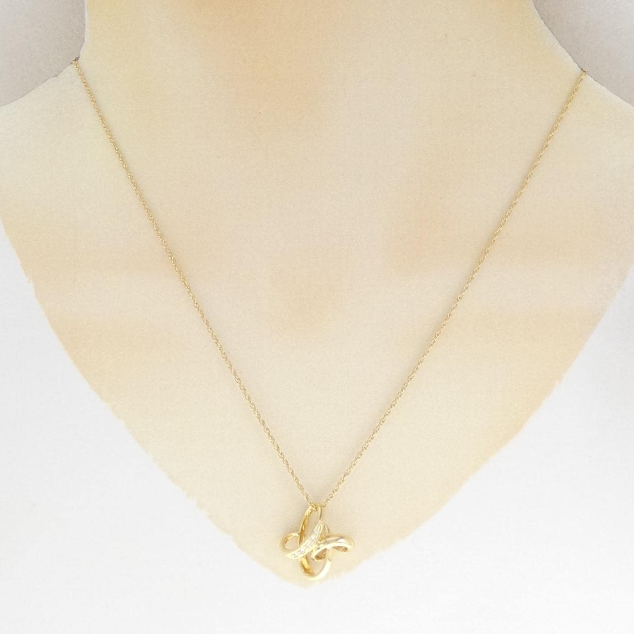 タサキ ダイヤモンド ネックレス 0.04CT