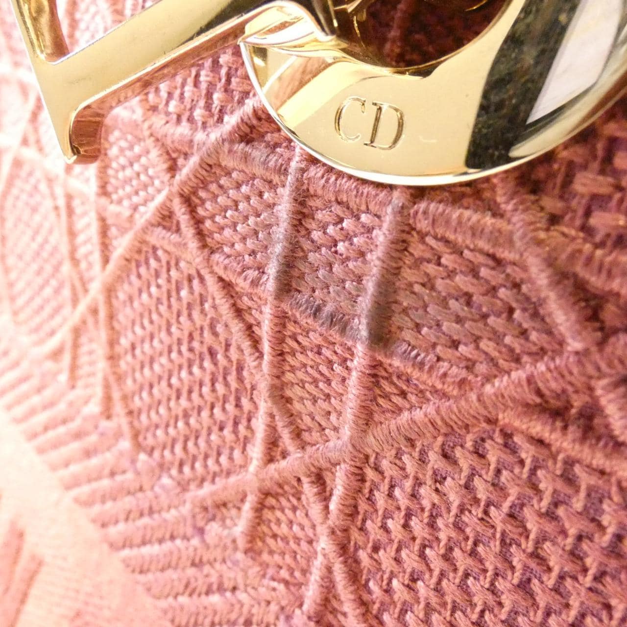 クリスチャンディオール レディ D-ライト ミディアム M0565OREY バッグ