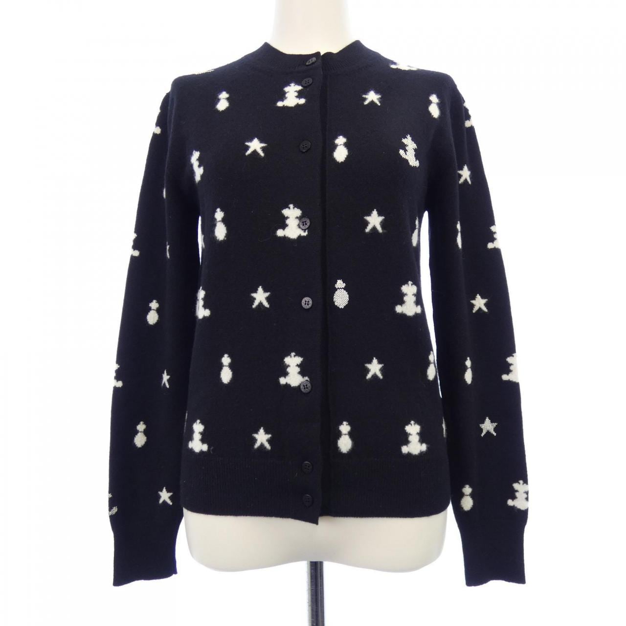 エルメス HERMES POSTE ET CAVALERIE *16-7700. カーディガン