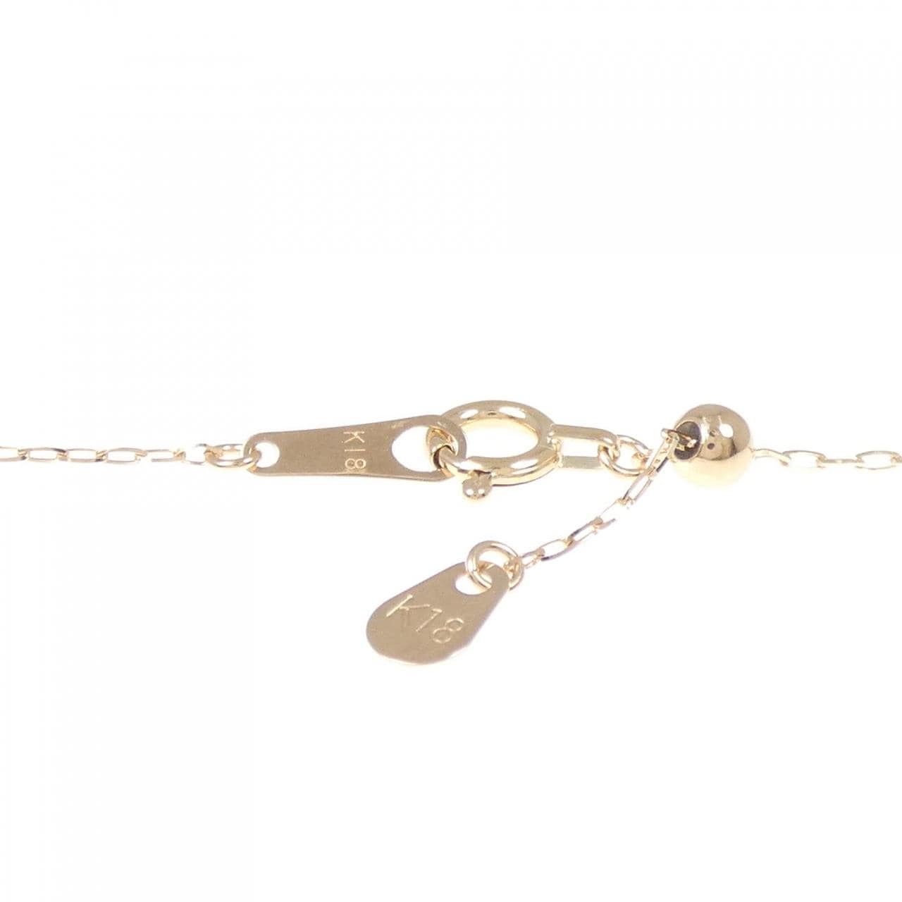 K18PG ダイヤモンド ネックレス 0.30CT