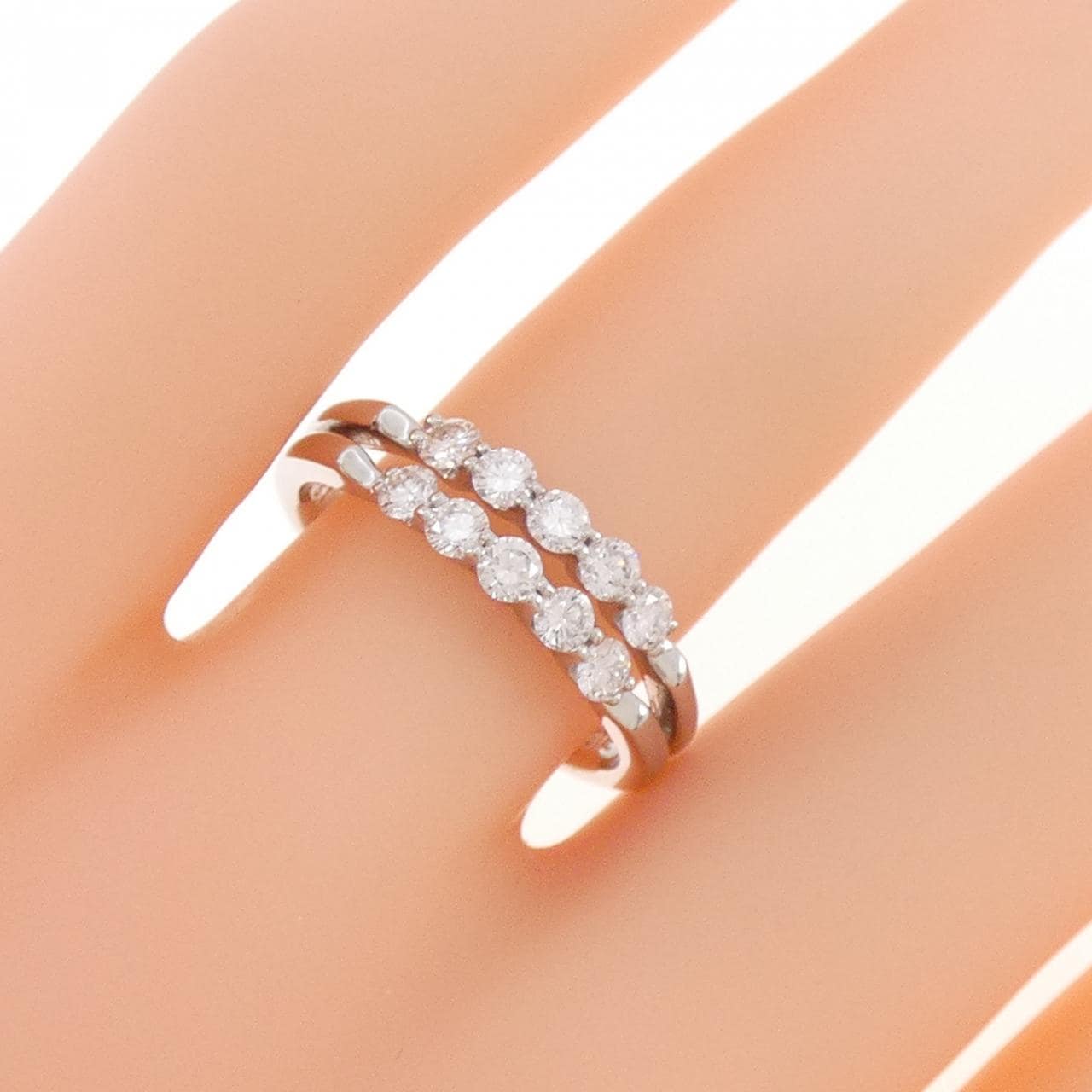 PT900 ダイヤモンド リング 0.51CT