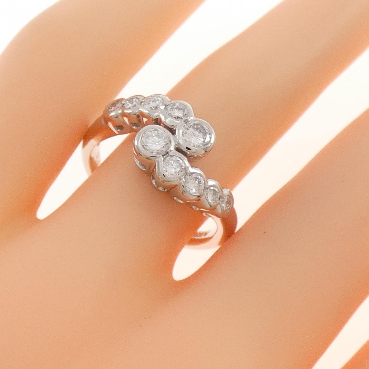 PT900 ダイヤモンド リング 0.72CT