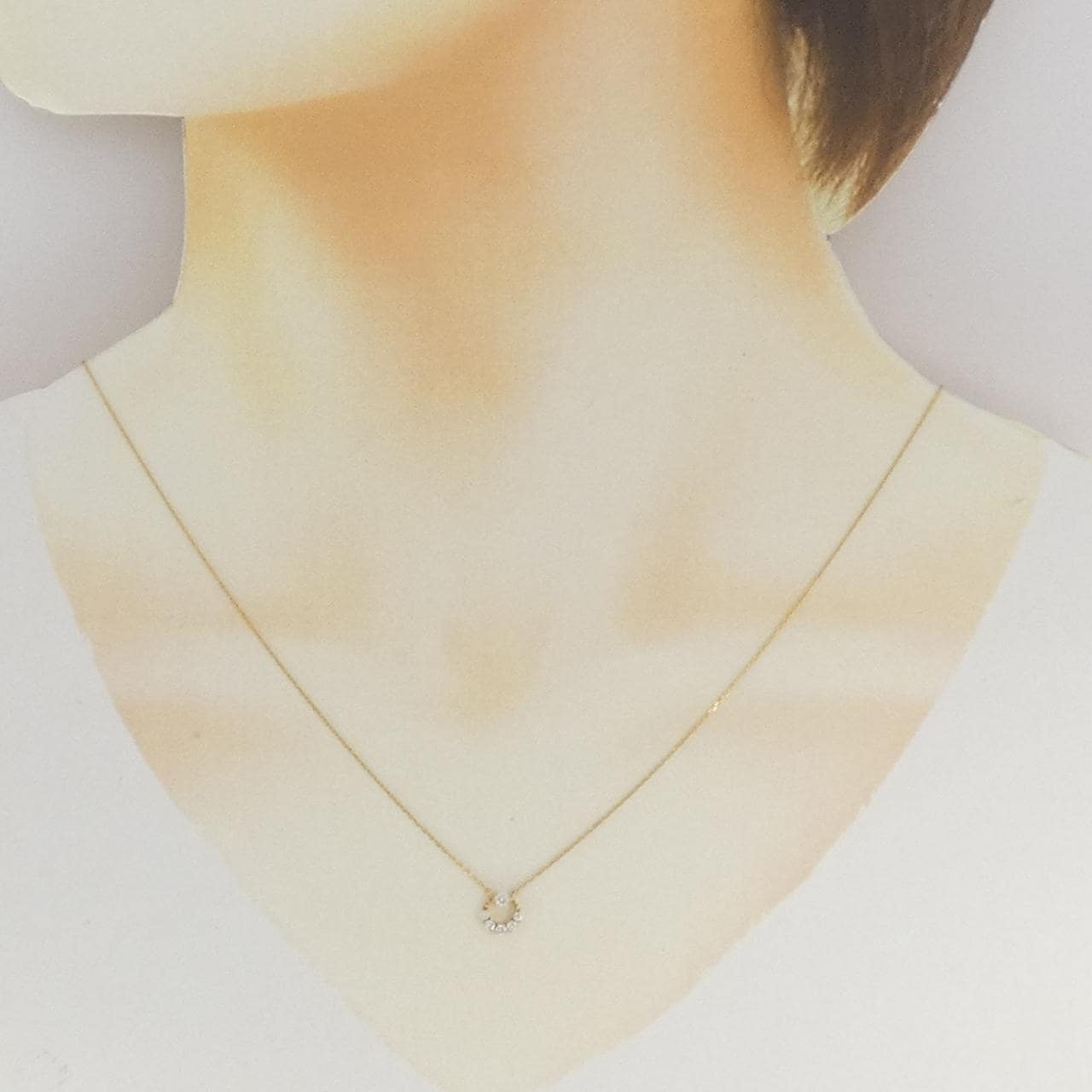 スタージュエリー ダイヤモンド ネックレス 0.10CT