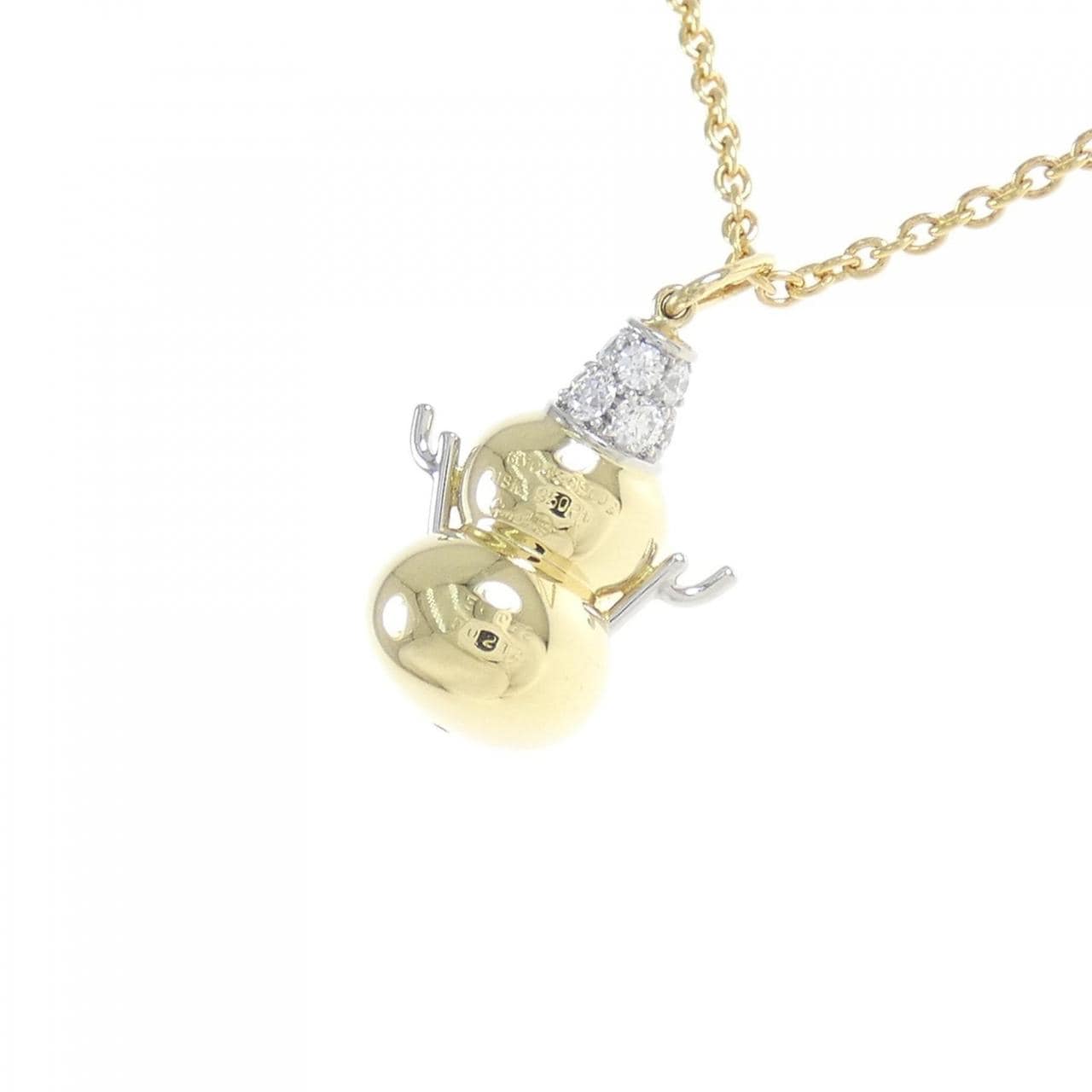 ギメル エメラルド ネックレス 0.028CT