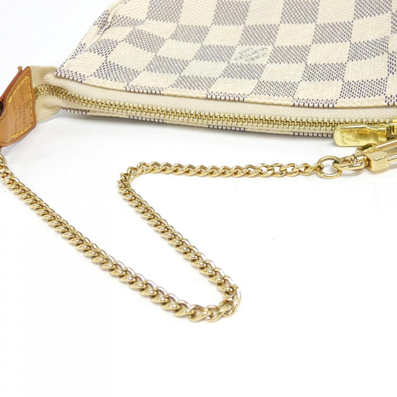 LOUIS VUITTON Damier Azur Mini Pochette Accessoire N58010 Accessory Pouch