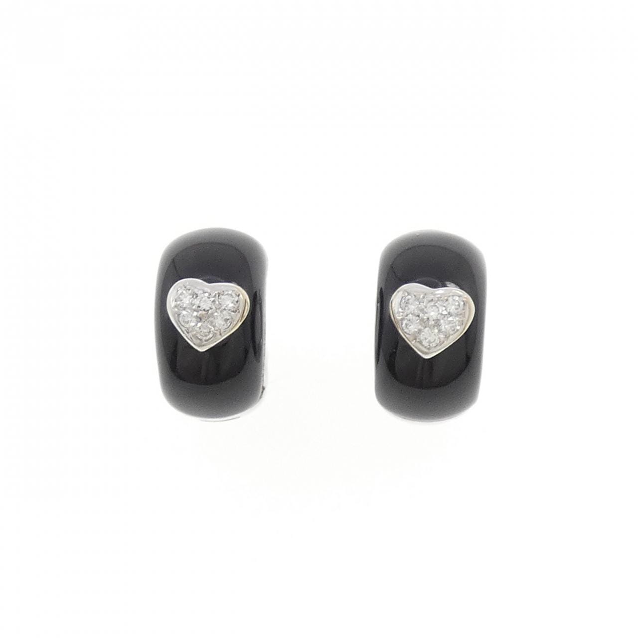 ポンテヴェキオ オニキス ピアス