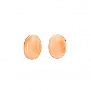 coral earrings