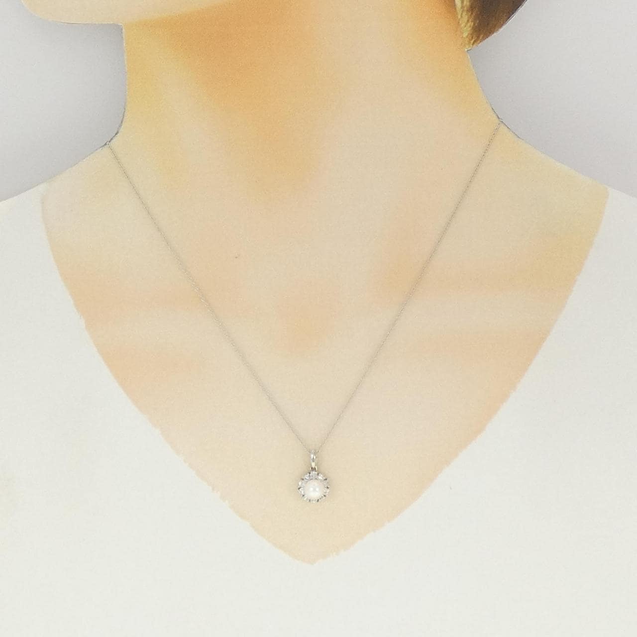 PT900/PT850 アコヤパール ネックレス 5.6mm