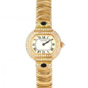 カルティエ エリプスSM YG/3D WB6004EM YG クォーツ
