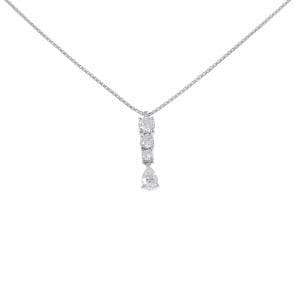 PT900/PT850 ダイヤモンド ネックレス 0.79CT