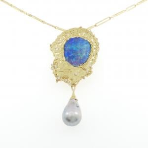 750PG カラーストーン ネックレス