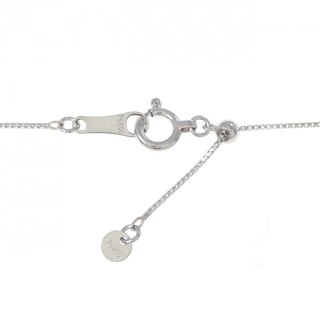 PT900/PT850 ダイヤモンド ネックレス 0.50CT