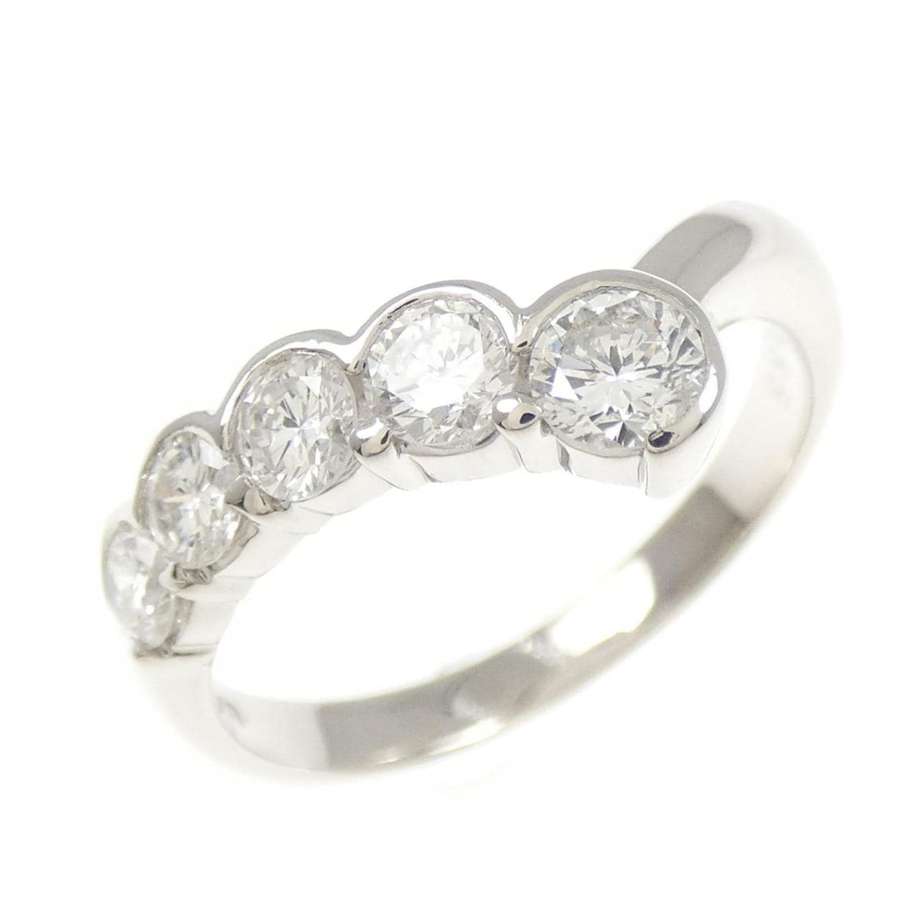 PT900 ダイヤモンド リング 0.55CT