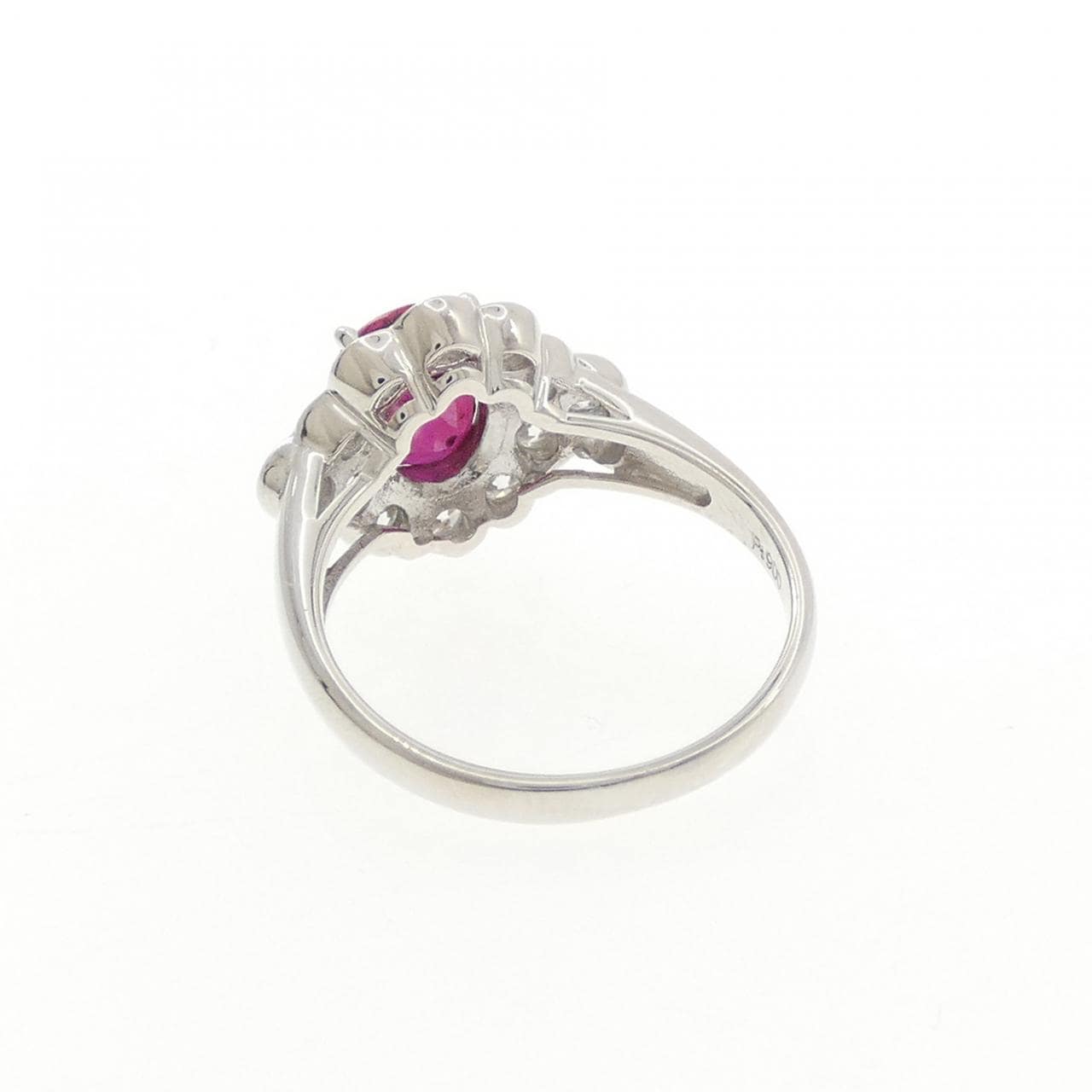 PT900 ルビー リング 1.64CT
