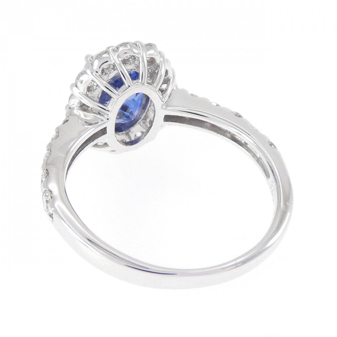 K18WG サファイヤ リング 1.82CT