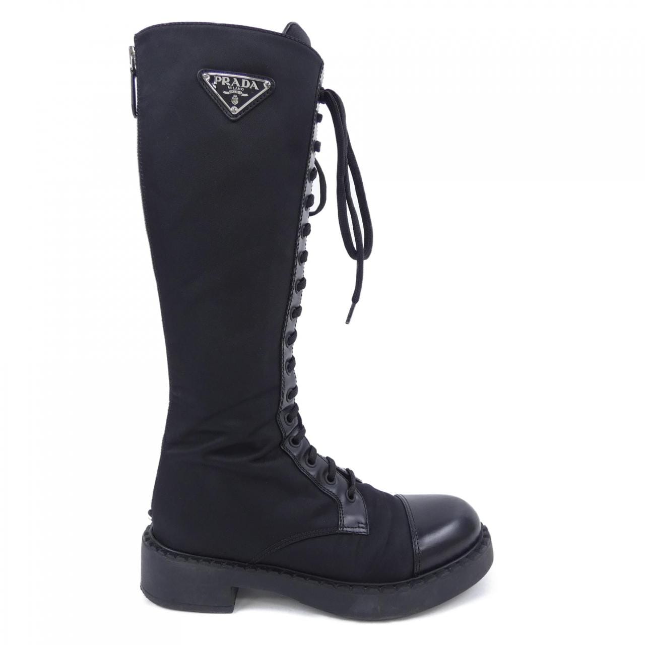 プラダ PRADA トライアングルロゴ 1W906M ロングブーツ