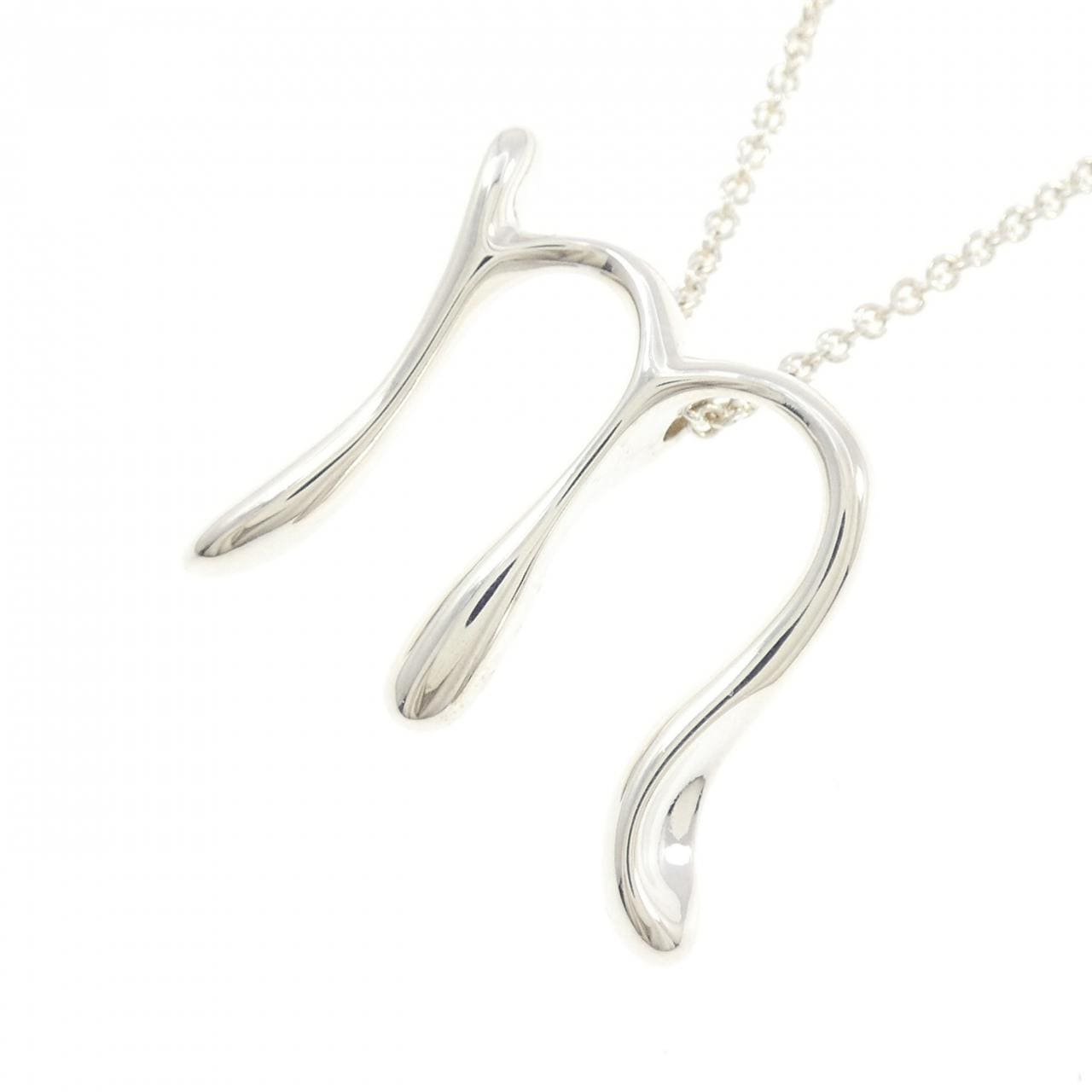 ティファニー レター ネックレス