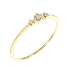 K18YG ダイヤモンド リング 0.05CT