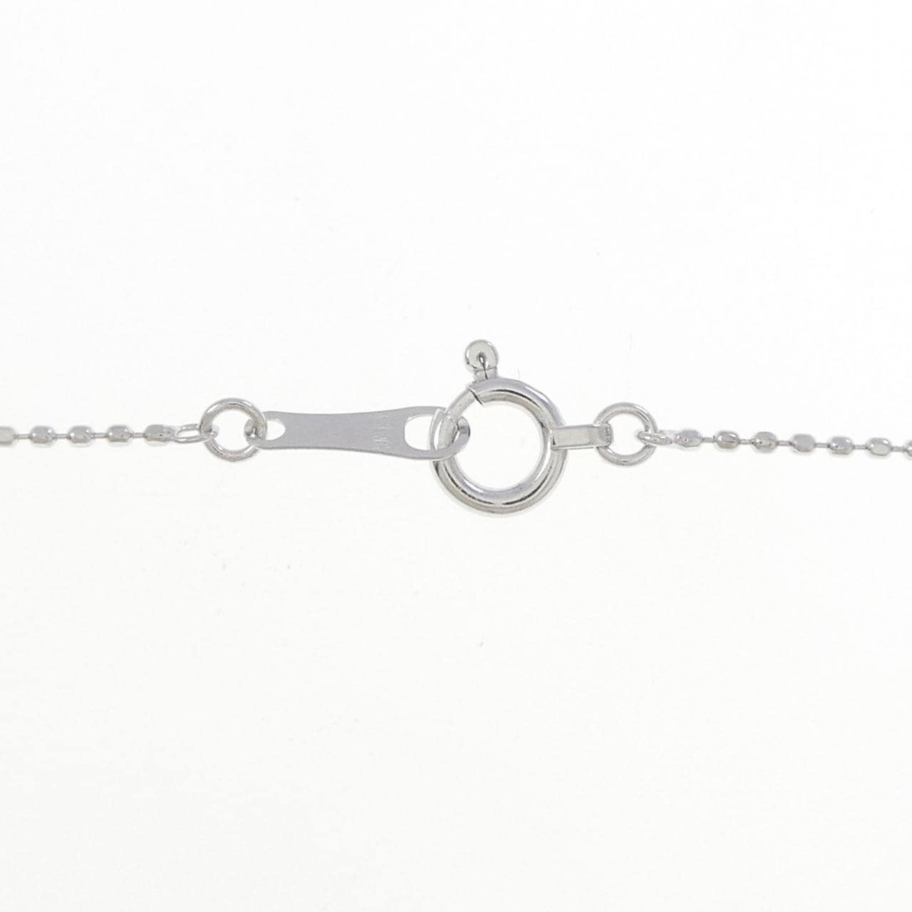 K18WG ダイヤモンド ネックレス 0.40CT