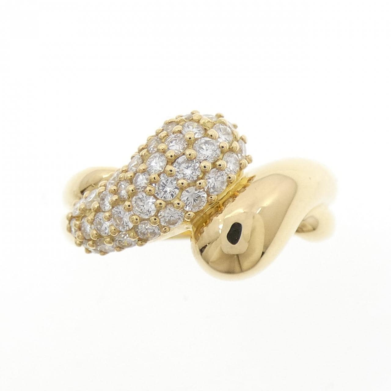 K18YG ダイヤモンド リング 0.50CT