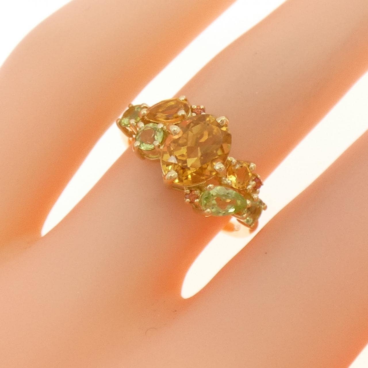 Ginza Tanaka Color Stone Ring